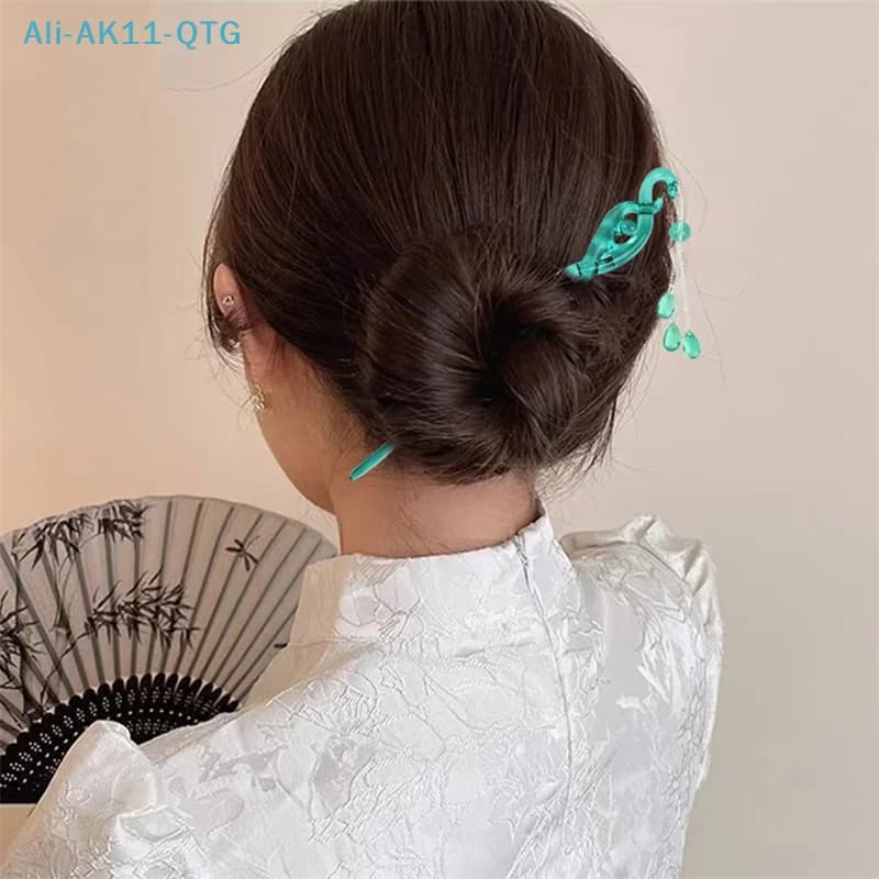 Hot！Chinese Elegant Women's Hairpins, Antique Haircuts, Retro Hanfu Cheongsam Headdress, Hair Accessories