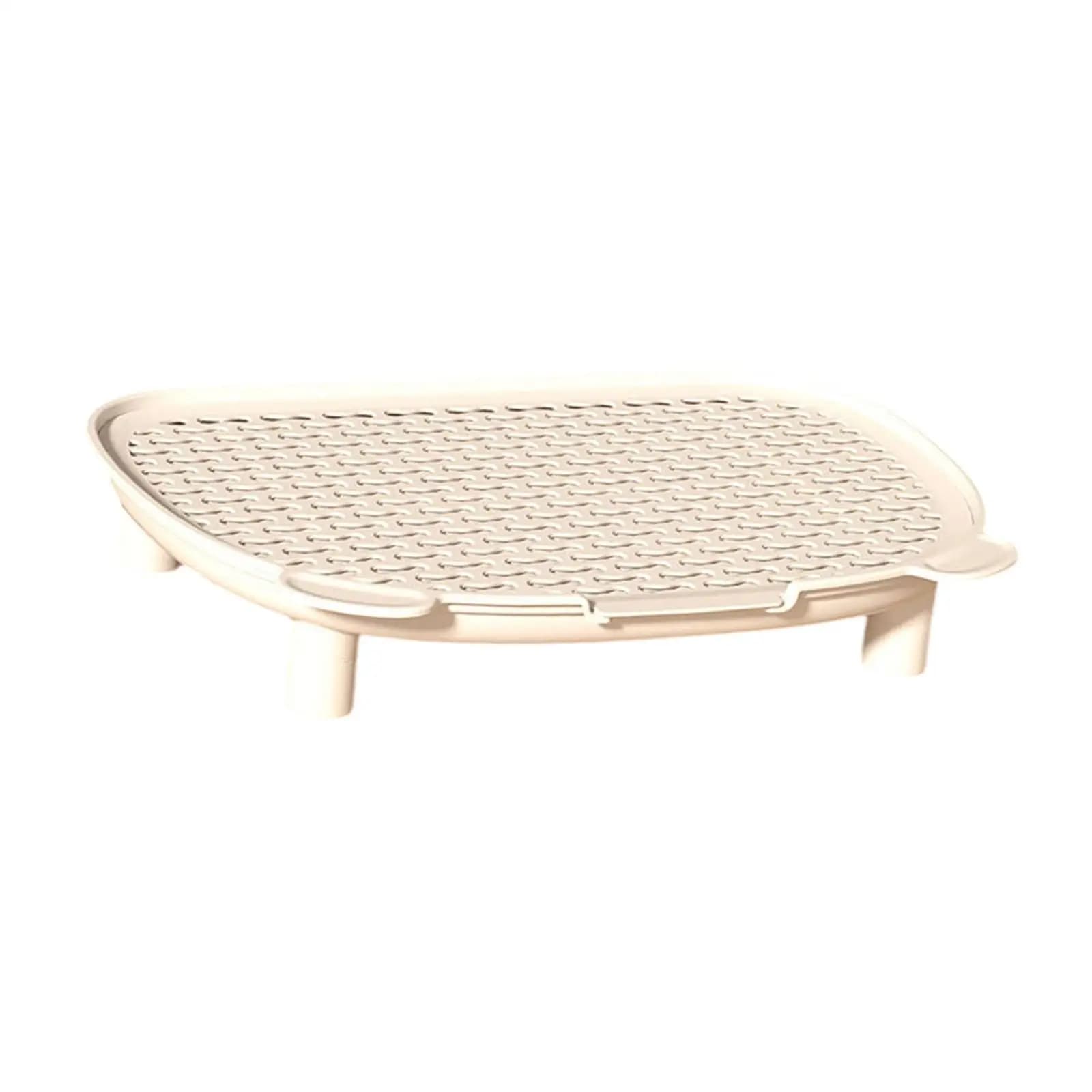 Tappetino per Lettiera Gatti con Rampa, Impermeabile e Rimovibile, Accessorio per Lettiere Domestiche
