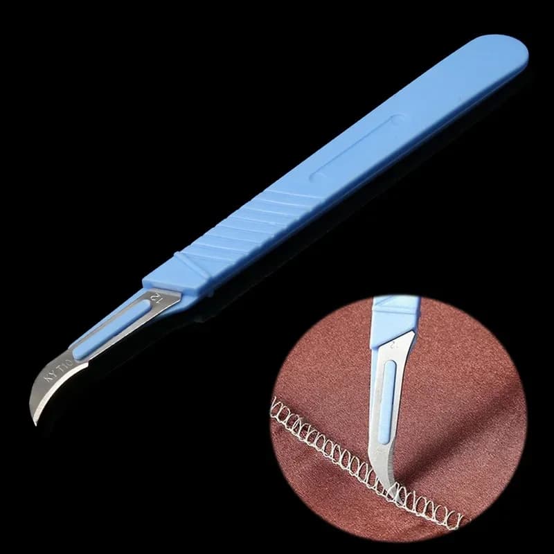 Ripper per cuciture 1/3/5 pezzi con manico in plastica: unpicker per punti, rimozione filo e taglierina per cucito, lavorazione e cucito