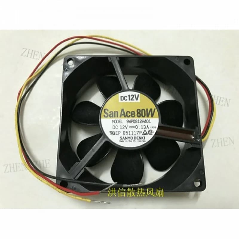 Y 1 pz per San Ace 80 W 9WP0812H401 DC12V 0.13A 8 CM ventola di raffreddamento impermeabile