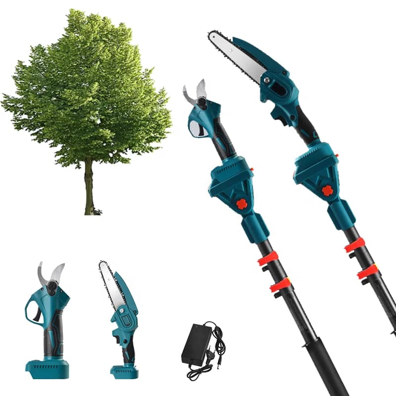 Ananke Tools Wireless Lithium Chain Saw Single Hand Saw for Outdoor High Retractable Shelves Set of Ball Saws