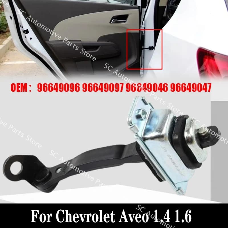 1 Pezzo Limitatore Porta Anteriore/Posteriore 96649096 96649097 96649046 96649047 per Chevrolet Aveo 1.4 1.6