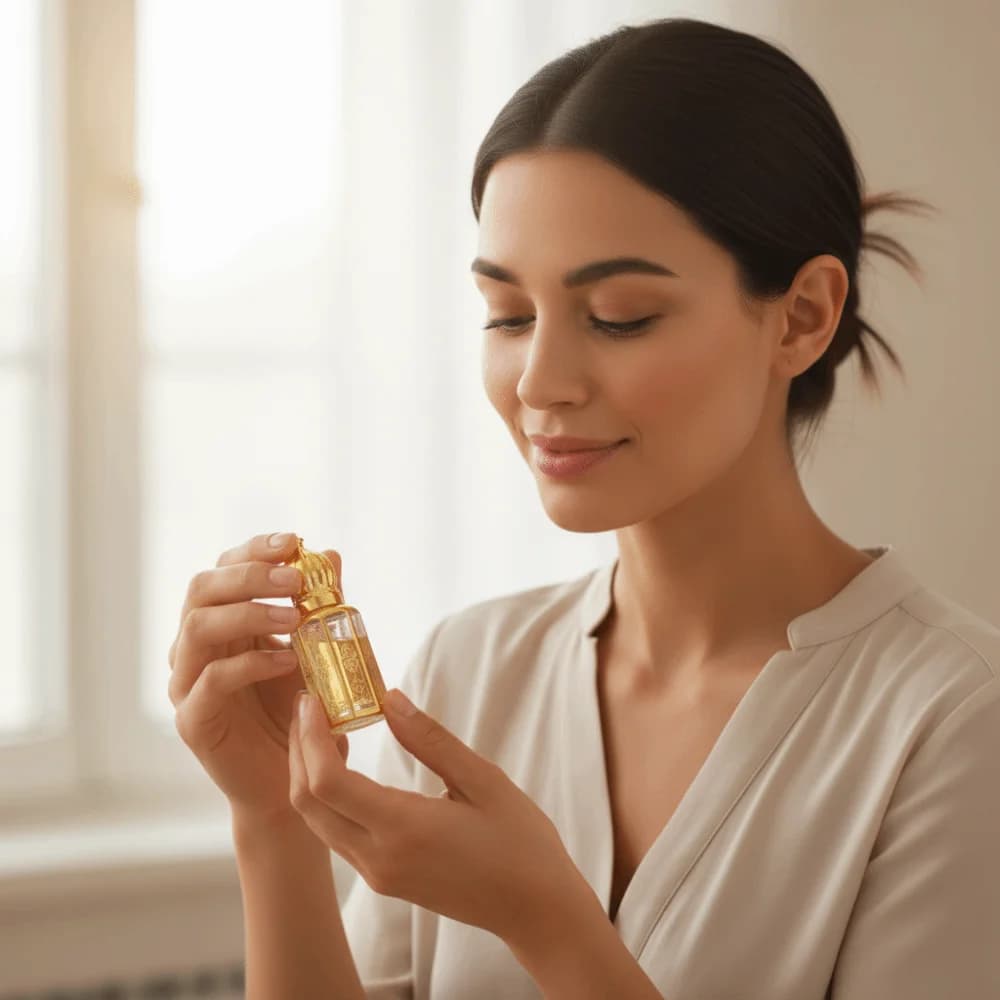 6ml Glass Perfume Bottle Leak-Proof Portable Essential Oil Bottle Empty Container Roller Bottle Perfume Storage