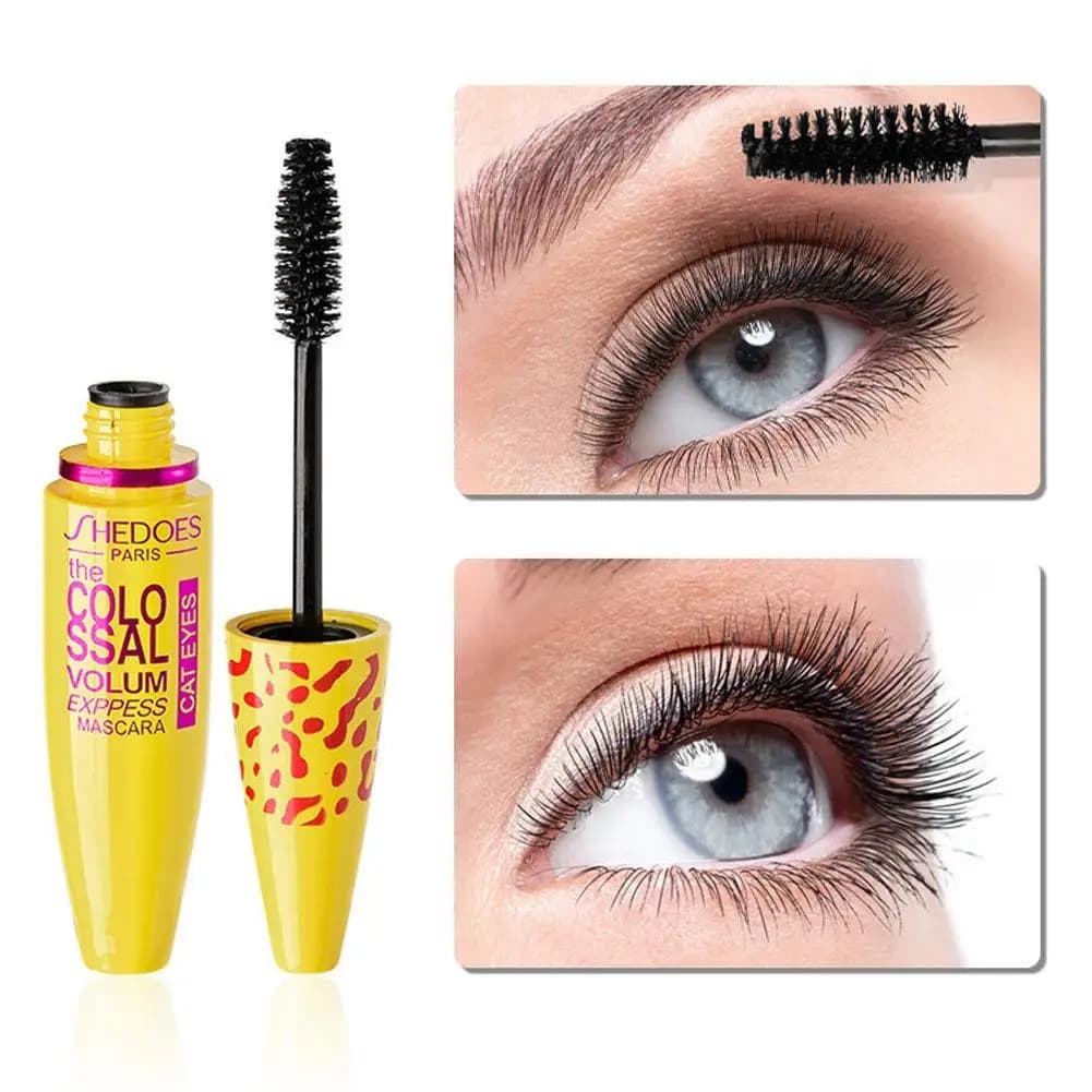 NEW Colossal Volume Express Mascara Long Thick Dense Curly Natural Lasting Waterproof Eyelash Makeup