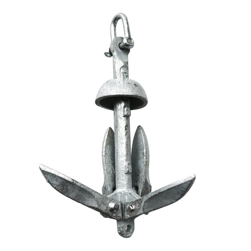Heavy Duty Stainless Steel 316 Kayak Accessory Boat Folding Anchor for Sale