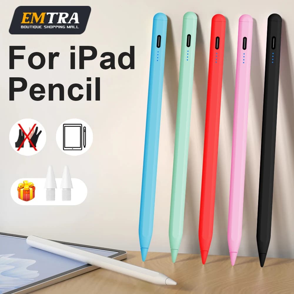 Per Apple Matita Stilo Per iPad A16 Air 11 5 4 Pro 11th 13 12.9 M2 M3 M4 Penne 10 8 10th 9th Generation Mini 6 7 2025 Touch Pen