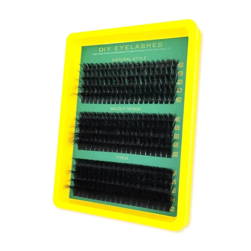 Fake Eyelashes Natural Effect, 3D Fake Clamp Design, Wispy Style, Eye Makeup Tools, Look Enhancement Accessories