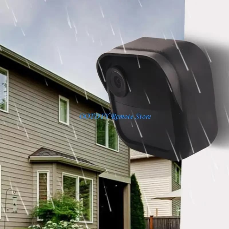 Silicone cover for outdoor use 4 cameras, prevents water intrusion and sun damage to prolong the