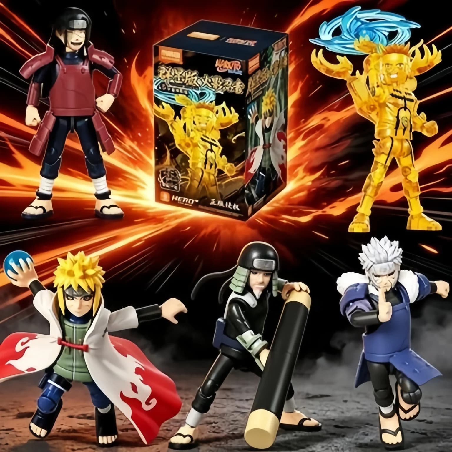 Blokees Naruto Star Collection Volume 5 New Arrival Ninja Era Articulated Building Block Action Figure Toy