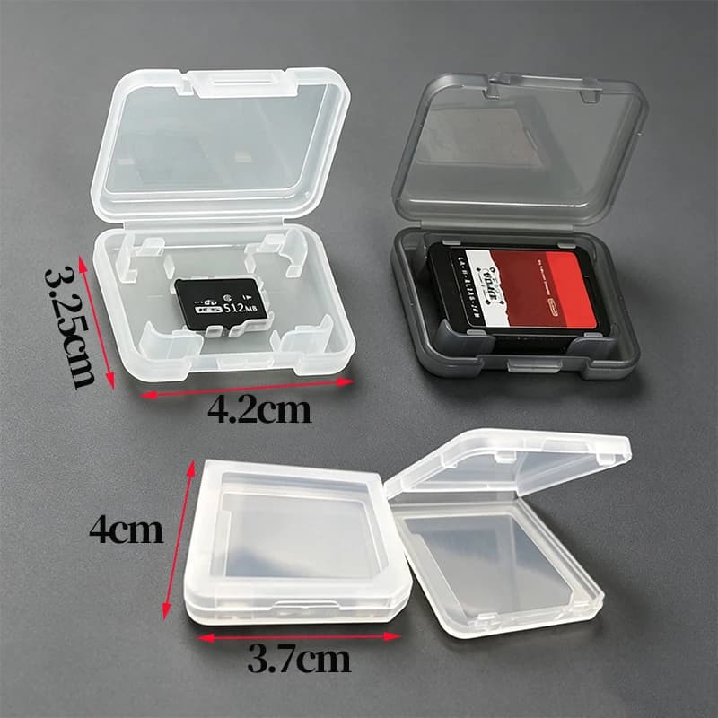 1-10PCS Portable Plastic Game Storage Card Box Protective Transparent Box For3DS 3DSLL NEW3DS NEW 3DSLL ForSwitch NS Lite Oled