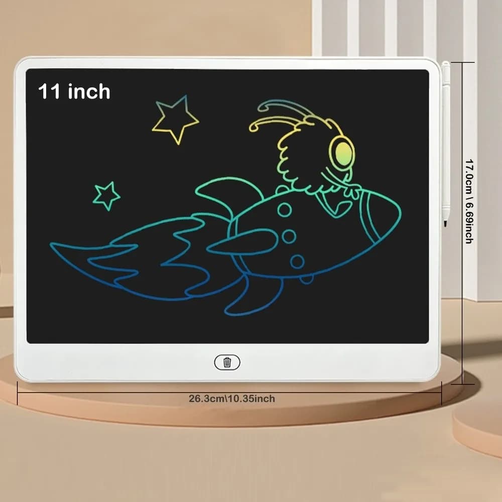 High Quality 16/13/11 Inch LCD Writing Board Reusable Eye Protection Drawing Tablet Erasable LCD Drawing Board Kids Educational