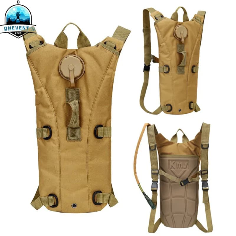 3 Liter Tactical Water Bag Outdoor Hiking Climbing Cycling Moisturizing Backpack Waterproof Nylon EVA Military Water Bag for Food Use