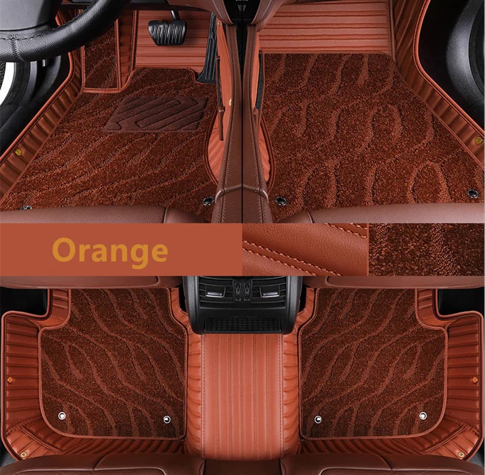 High quality rugs! Custom special car floor mats for Audi Q8 2025-2019 double layers carpets for Q8 2023