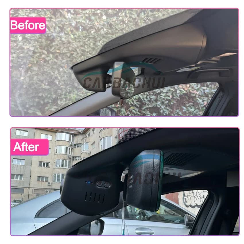 Telecamera DVR per auto con visione notturna, anteriore e posteriore, registratore 4K 2160P, Dash Cam OEM per Mazda 3 Axela 2019-2023, Plug and Play.