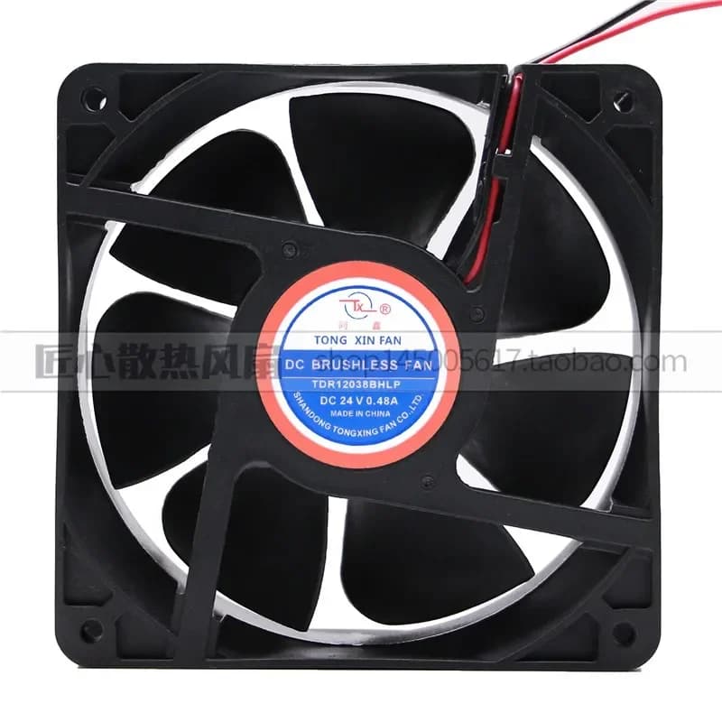 Original TX Tongxin TDR12038BHLP Cooling Fan for 24V 0.48A 12cm 12038