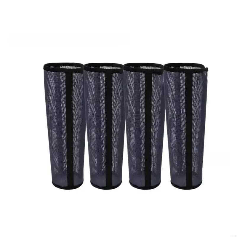 4 pezzi Scarponi da mosca per in rete Leggeri e traspiranti Leggings per mosche in rete Copertura protettiva per 69HD