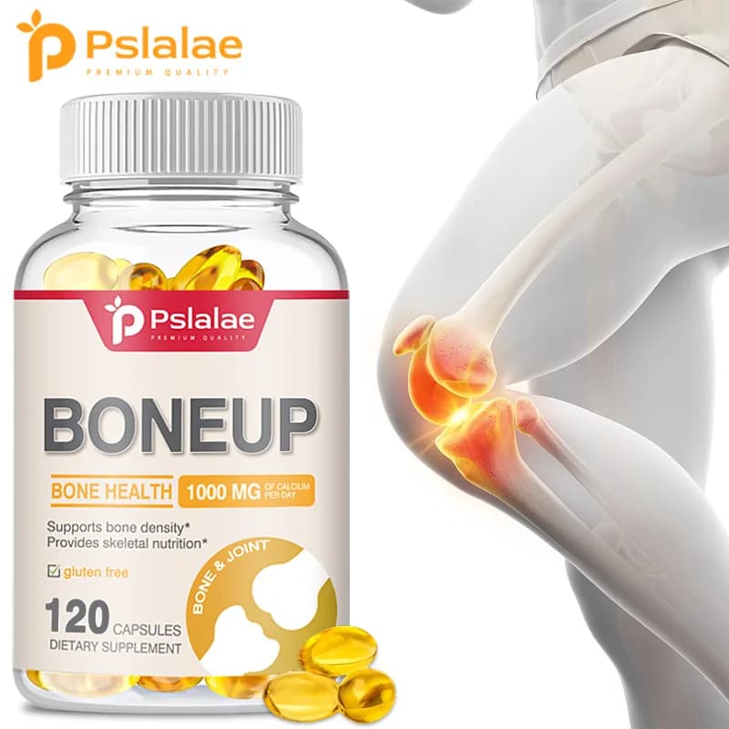 Integratore Boneup - con Calcio e Vitamine D, K e C - per la Salute delle Articolazioni, il Supporto Osseo, la Salute del Cuore
