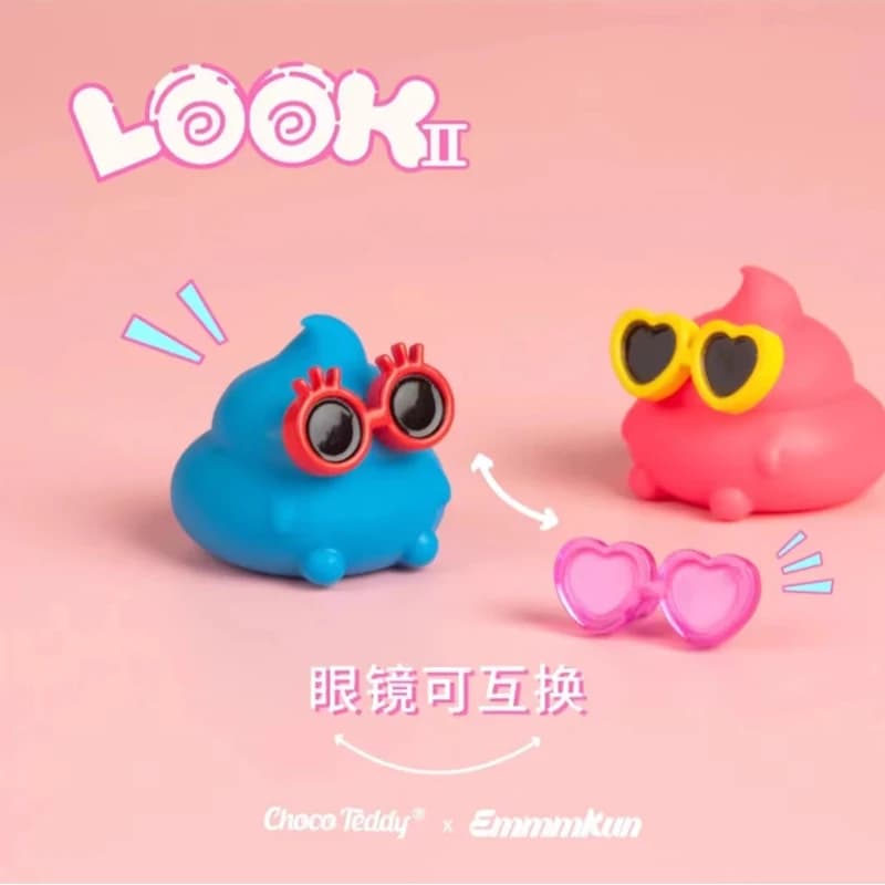 Emmmkun Look Series 2 Blind Box Guess bag Original Cute Mini Anime Doll Kawaii Figure Model sorpresa Mystery Box Toys Girl Gifts
