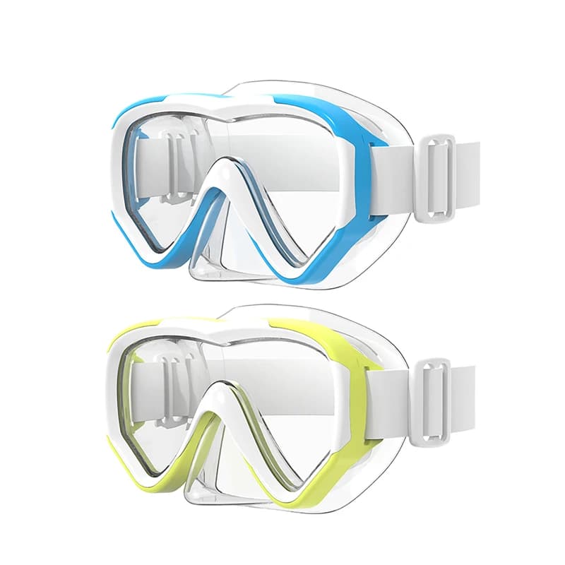 Kids Tempered Glass Swimwear, Diving Equipment, Snorkeling Accessories, Scuba Diving Mask