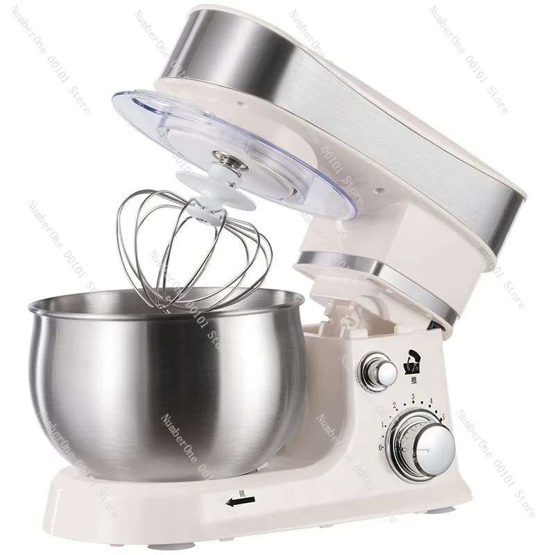 Drill Chef Machine, Home-use Small Multi-function Blender, 3L Fully Automatic Tabletop Egg Beater,Dough Mixer and Food Processor