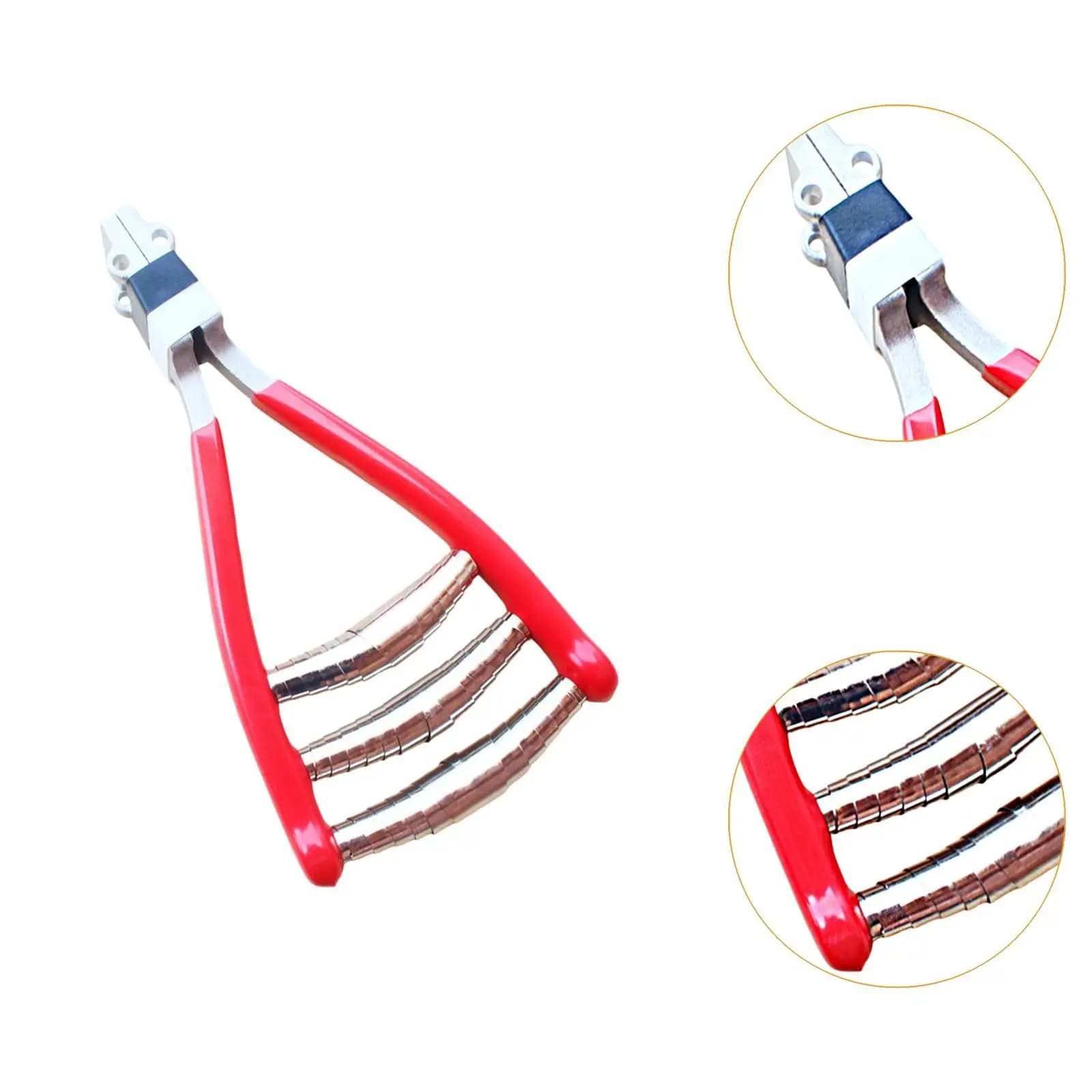 Starting Clamp Professional Sturdy Wide Head Stainless Steel Clamping Tool Tennis Equipment for Racket Tennis