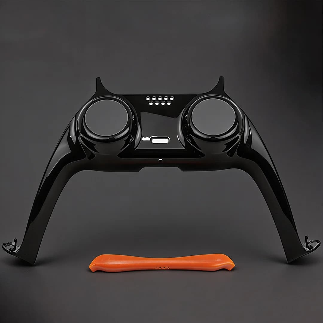 5PCS For PS5 Game Controller Replacement Shell Luster Controller Joystick Handle Decorative Strip Accessories Send Crowbar
