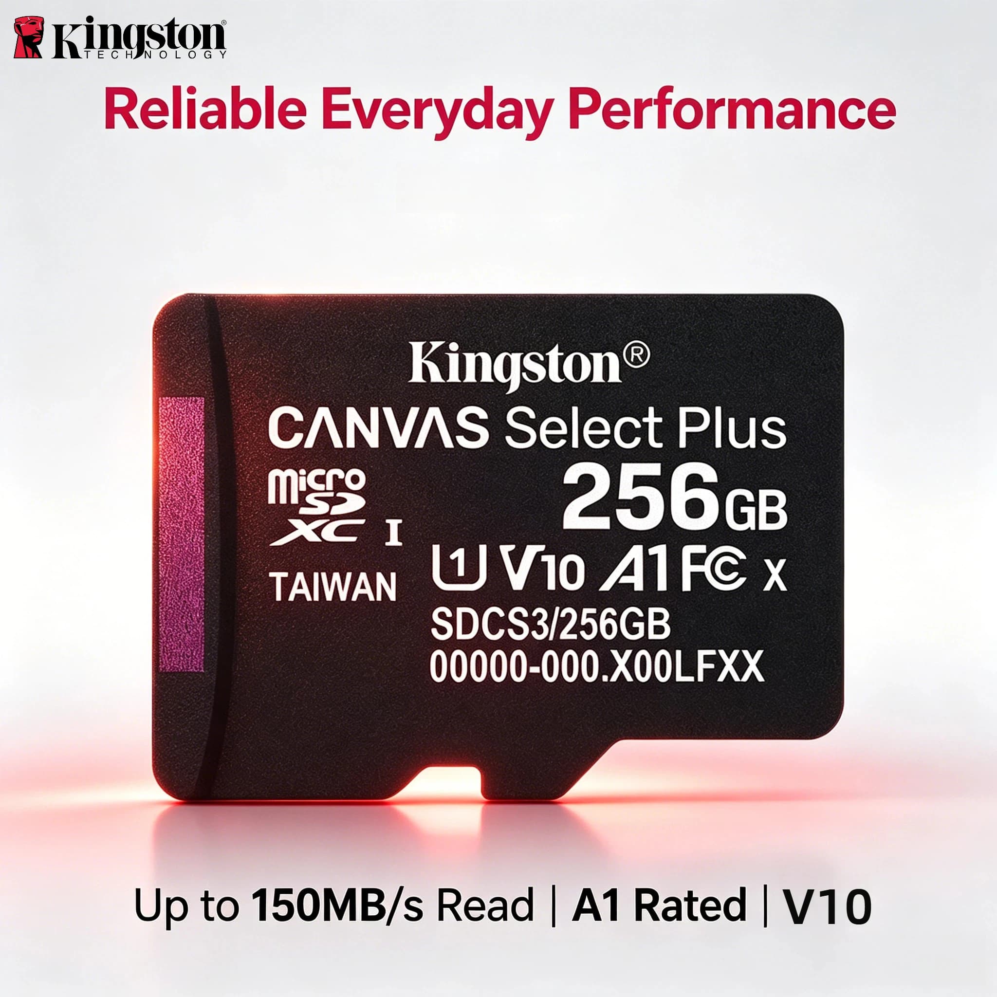 Kingston 64-256GB Micro SD Card, A1 Class 10 UHS-I Memory Card for Android Smartphones Tablets Nintendo Switch
