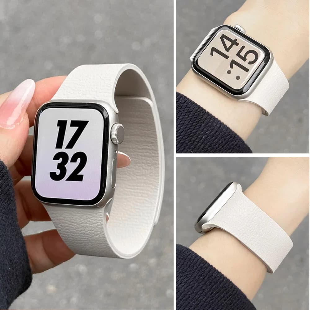 2025 Nuovo cinturino magnetico in silicone per Apple Watch 11-46 49mm 45/42/40/41mm braccialetto sportivo serie 11 10 9 8 7 6 5 SE ultra2-3 Band