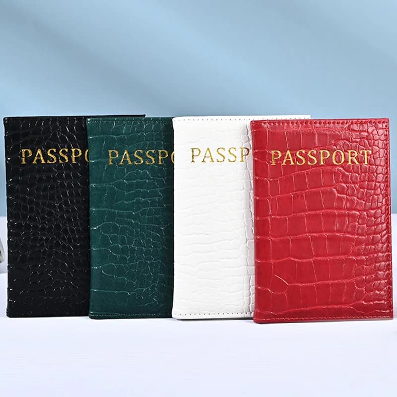 Porta Passaporto alla Moda, Portafoglio e Porta Carte per Uomo e Donna, Accessori da Viaggio