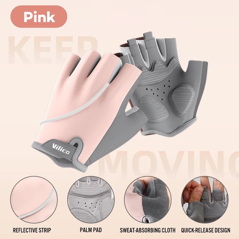 Breathable Summer Cycling Gloves Gym Gloves for Men's Training Women's Gloves for Weight Lifting Exercise Fitness Exercise Training
