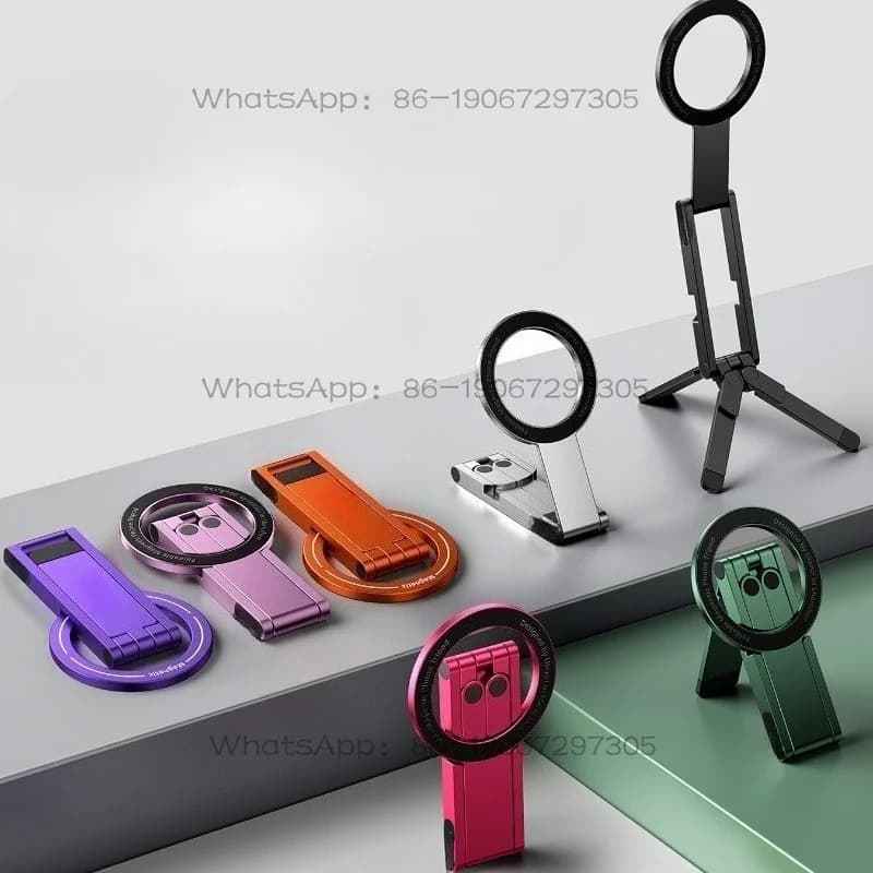Treppiede Magnetico Tascabile per Telefono, Supporto Portatile per Riprese, Asta Selfie MA60