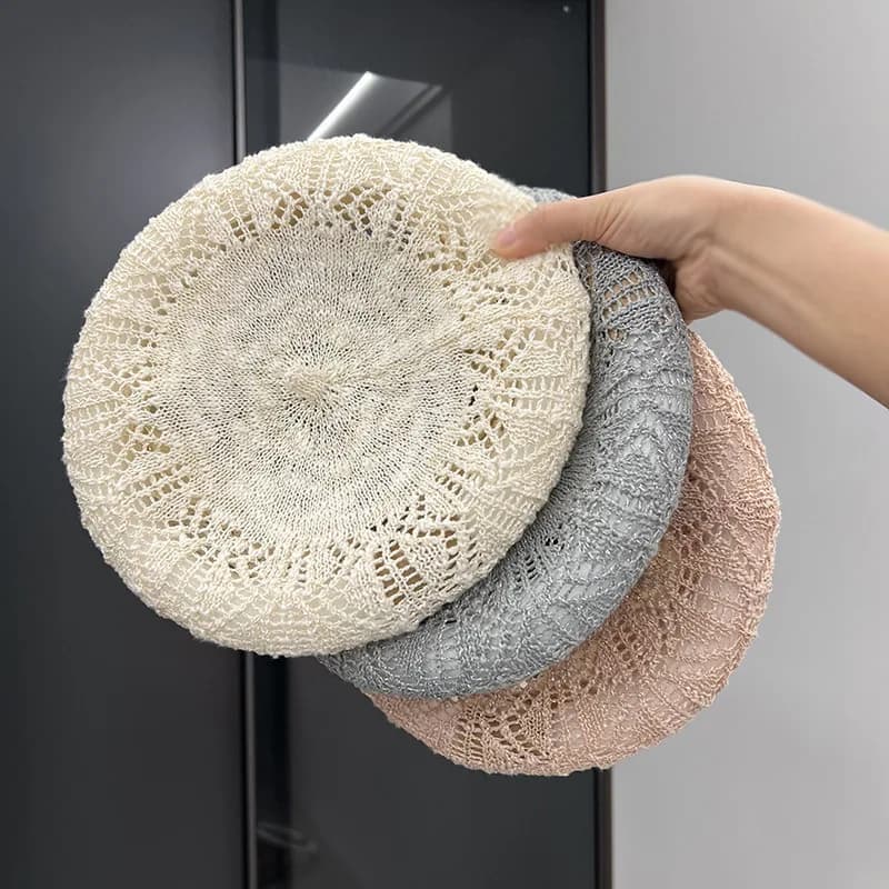 Nuovo Berretto Estivo Traspirante Stile Coreano per Donne, Cappello da Sole per Esterni, Ideale per la Moda Femminile, Regalo per Feste