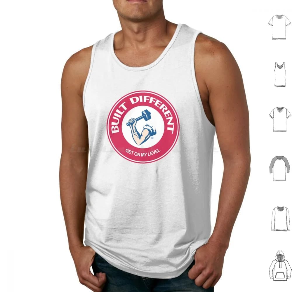 Costruito con logo alimentare diverso Parodia Canotte Stampa Cotone Yabyum Yabyumshop Logo Logo Parodia Logo Parodia Parodia Meme Pop Culture