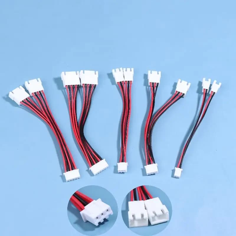 XH2.54MM Cavo sdoppiatore a Y maschio a 2 connettori femmina Cavo di prolunga di alimentazione 26AWG Adattatore cavo sdoppiatore 2/3/4/5/6 pin