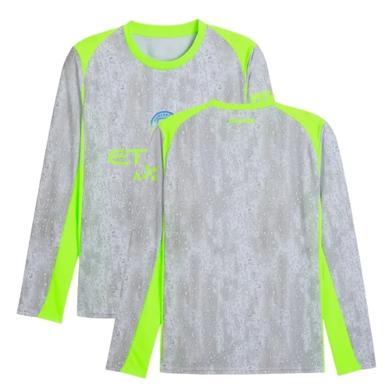 Maglia da Calcio Inglese per Uomo e Donna, T-Shirt a Maniche Lunghe, Uniforme da Calcio Manchester, Kit da Allenamento ad Asciugatura Rapida, Regalo per Tifosi di Calcio