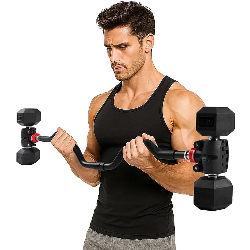 Adjustable Adapter for Balanced Weights, Handle for Manubri, Kettlebell Handle, Clip for Manubri, Fitness Equipment
