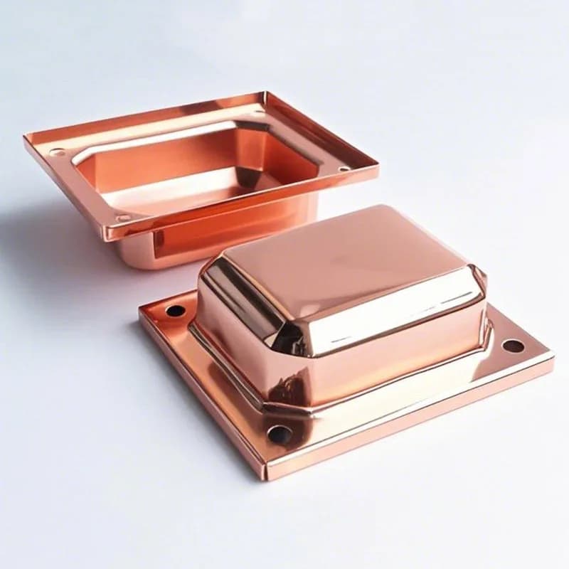 2PCS Transformer Top Side Cover Shrouds End Bells Metal Shield Sealing Cover Protective Screening Can Audio Speaker Accessories