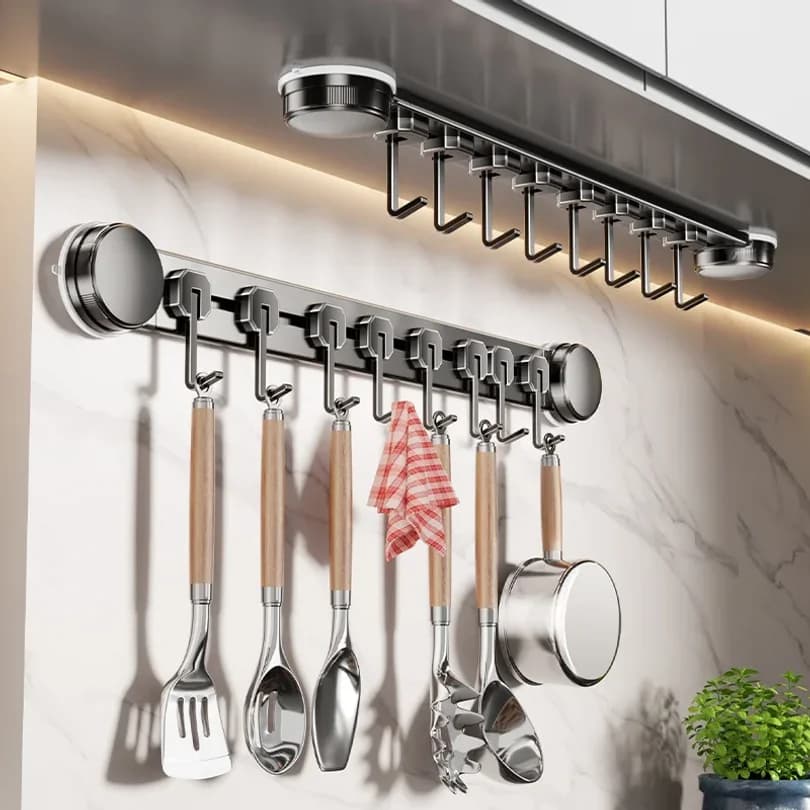 No Need To Drill Suction Cup Movable kitchen Hook Behind the Door Coat Hook Hanger behind the Door Cabinet Wardrobe Dormitory