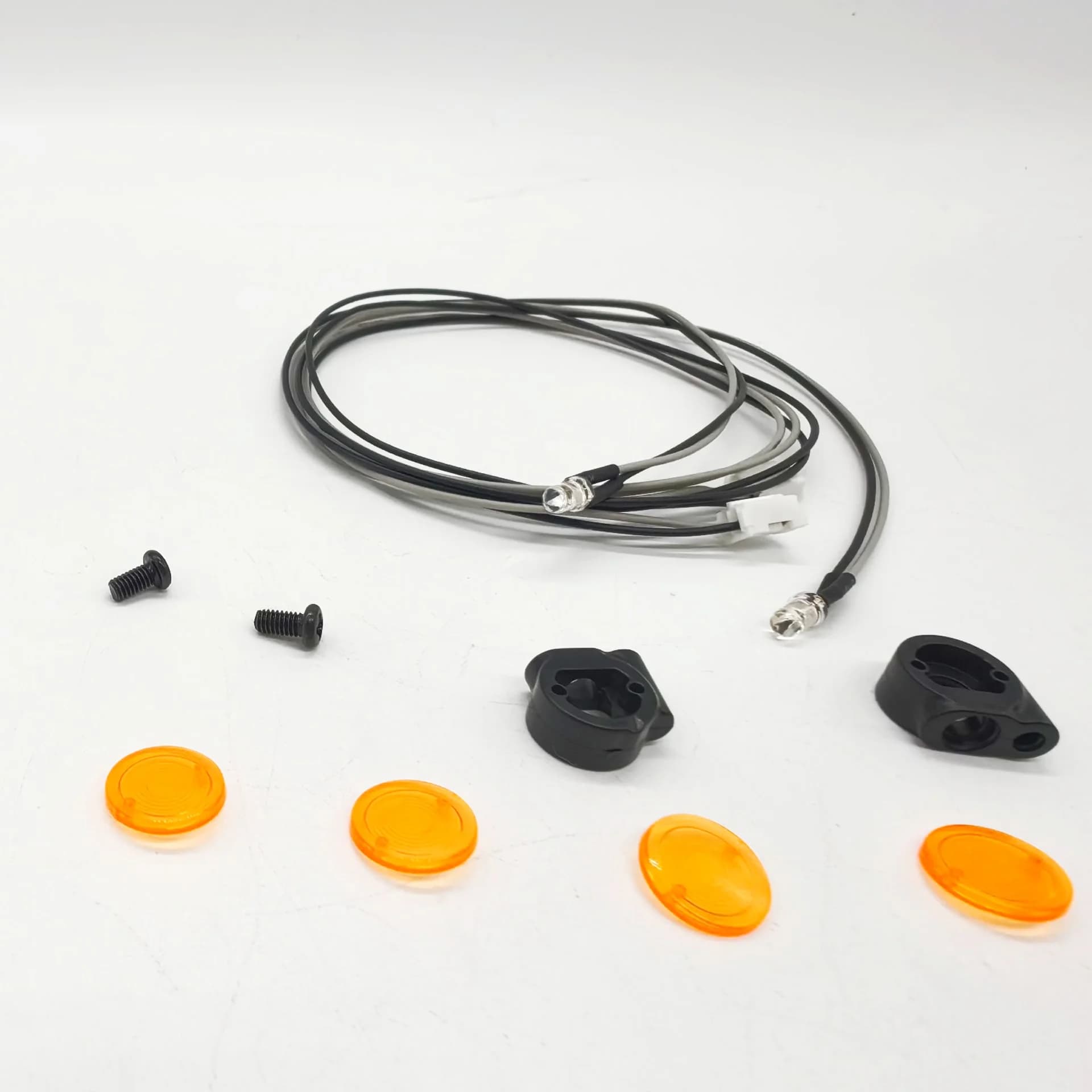Luci di posizione a LED gialle 1/14 RC (1 paio) per Tamiya, SCANIA 770S 56368, VOLVO Truck, ricambi fai da te per camion ribaltabili