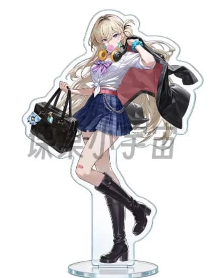 Anime Giapponese Wuthering Waves CHISA LYNAE Mornye - Statuetta in Acrilico, Modellino da Collezione, Decorazione da Scrivania, Regalo XYZ
