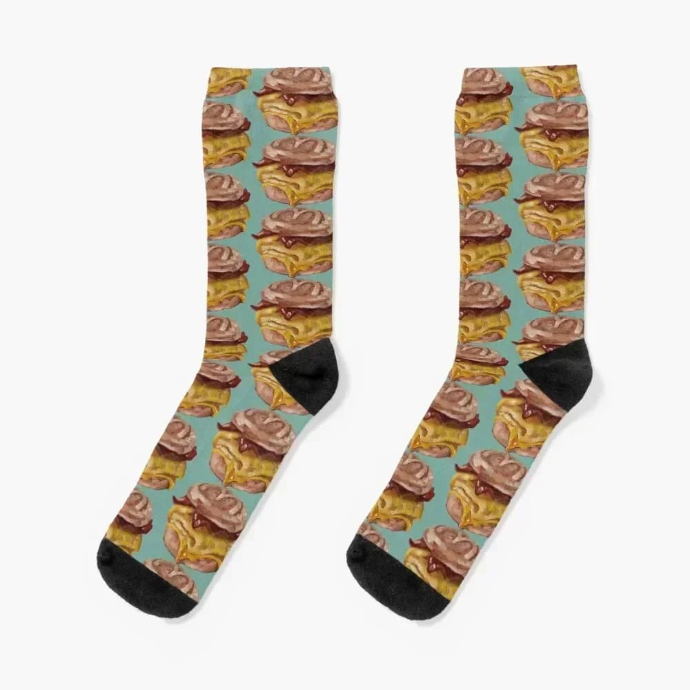 McGriddle Socks Gym Luxe Trekking boots Christmas gift Socks Man Woman compression Calcium Heated Socks Man Woman