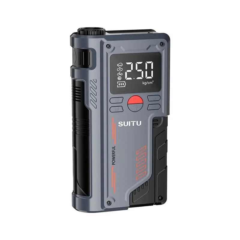Avviamento multifunzionale per veicoli 12V 1500A Corrente 10000mAh Batteria 150PSI Avviatore portatile per auto con pompa d'aria