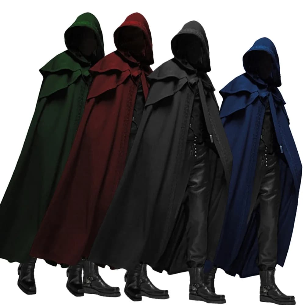 medieval clergy church killer cape costume assassin's creed wizard priest cloak cape wholesale