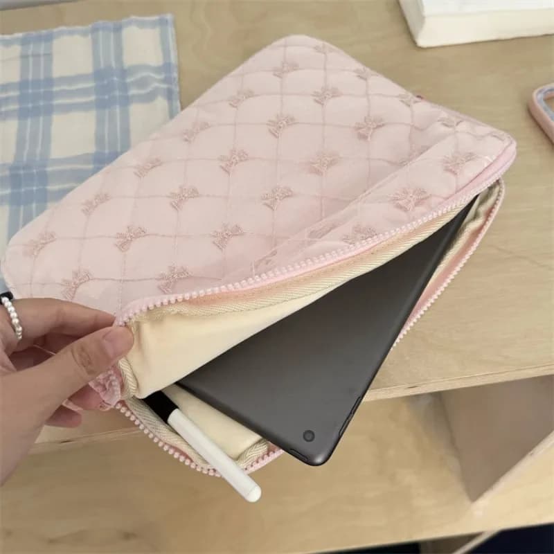 Custodia Morbida per Notebook/Tablet da 11/13/15 Pollici, Borsa Protettiva per iPad Air Pro 2026 10a Gen 10.9, Xiaomi Pad 5 6, Samsung