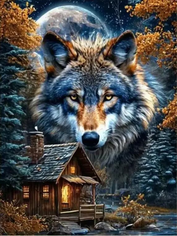 Bohemian Moon Flower Poster and Prints Natural Landscape Canvas Painting Wall Art Picture for Living Room Home Decor No Frame