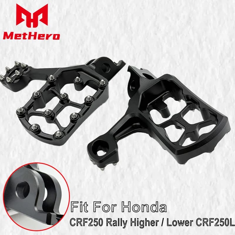 Misura Per Honda CRF250 Rally Superiore/Inferiore CRF250L 2021 2022 2023 2024 Estendere E Allargare Moto Poggiapiedi Pedane