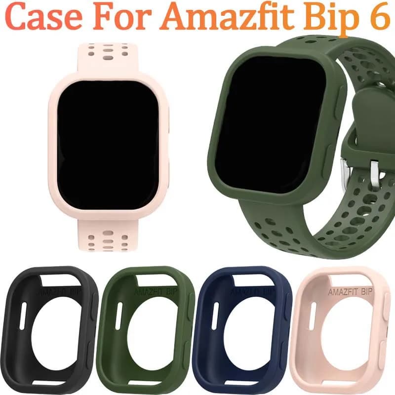 Per Amazfit Bip6(A2435) custodia antiurto, accessorio per smartwatch con paraurti protettivo resistente ai graffi, adatto per uomini e donne
