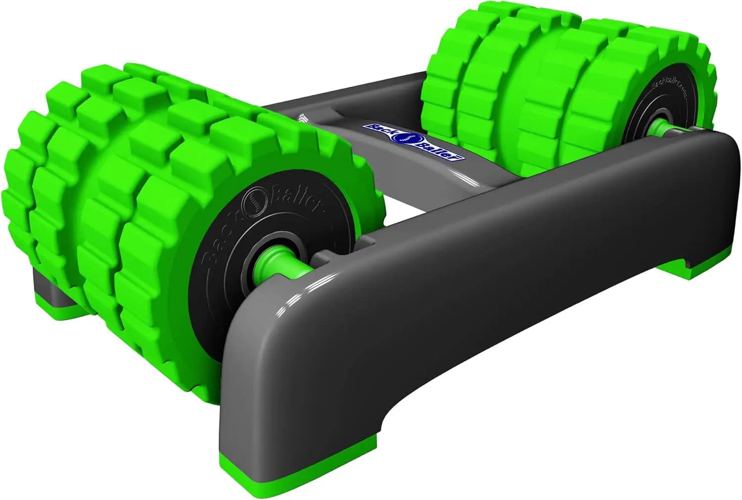 Extended foam roller to relieve deep muscle pain, ideal for cyclists athletes footballers
