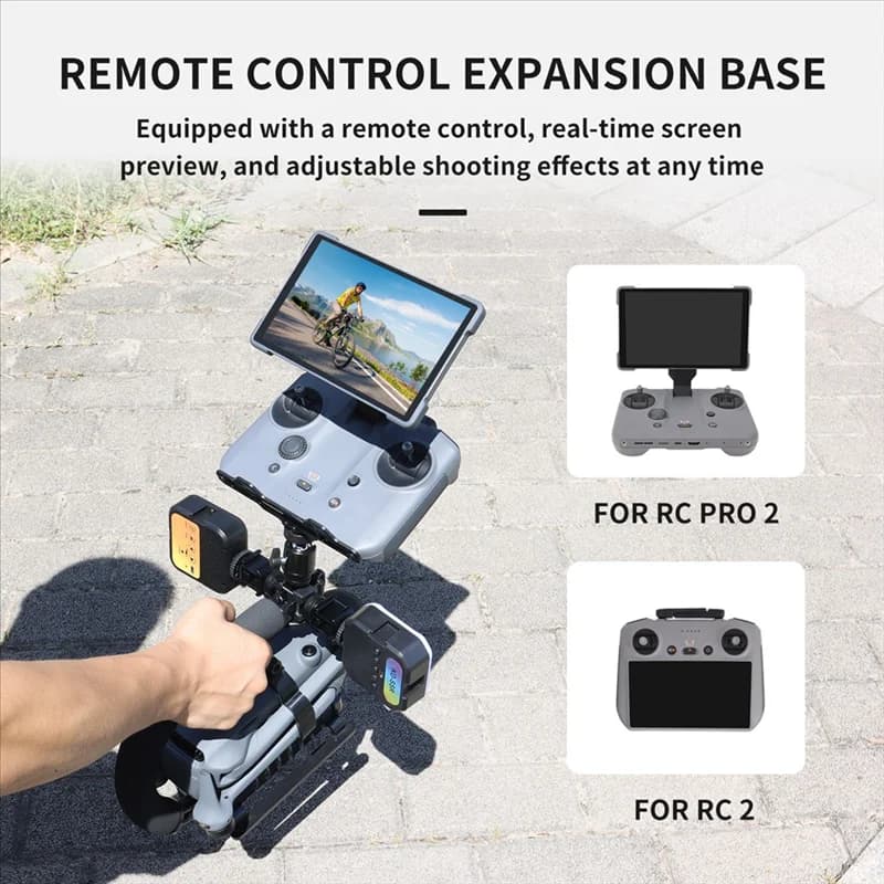 3CGRO-Per DJI Mavic 4 Pro Drone Follow Shooting Stand Set Modify Expansion U-shaped portable mounting bracket for RC Pro2