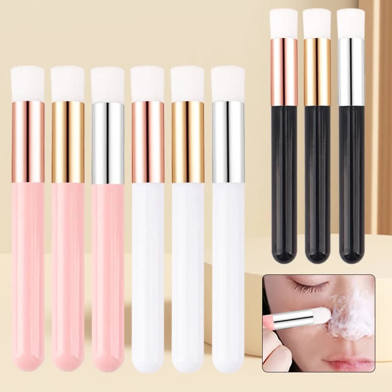 10 pcs Cava Ciglia Brush Clean Lash Shampoo Brushes For Extension of Peel Eyelash Off Naso Pore Removal of Comedone Makeup Tool